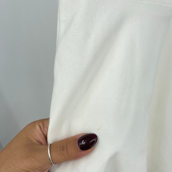 Reformation | NWT Mayve Knit Dress Fior Di Latte White A-line Mini Dress XL - Picture 14 of 16